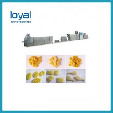 Puffed food extruder Machine / frying snack food processing line