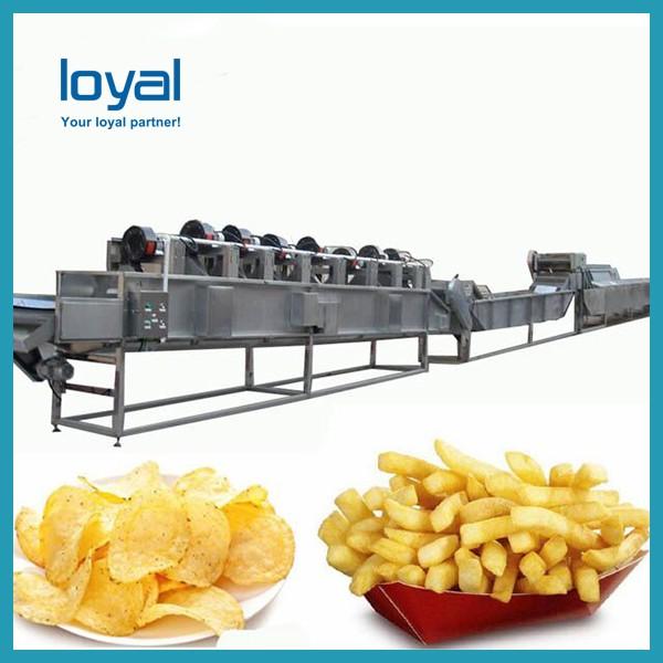 Professional Potato Chips Fried Production Line Frozen French Fries Processing Line