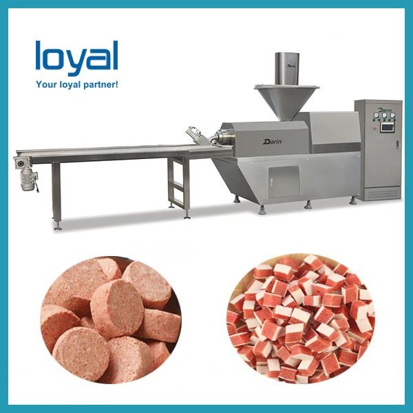 Automatic Single Twin Screw Extruder Stainless Steel Pet Dog Chew Treat Extruder Machine